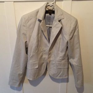 Seersucker blazer